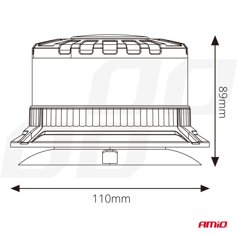 ΦΑΡΟΣ ΦΙΜΕ HEAVY DUTY W28M 12/24V ΠΟΡΤΟΚΑΛΙ 16LED ΜΑΓΝΗΤΙΚΟΣ/ΒΙΔΩΤΟΣ ΜΕ ΦΙΣ ΑΝΑΠΤΗΡΑ Υ89mm Φ110mm AMIO - 1 τεμ. - Amio - 04108/AM ΦΑΡΟΣ ΦΙΜΕ HEAVY DUTY W28M 12/24V ΠΟΡΤΟΚΑΛΙ 16LED ΜΑΓΝΗΤΙΚΟΣ/ΒΙΔΩΤΟΣ ΜΕ ΦΙΣ ΑΝΑΠΤΗΡΑ Υ89mm Φ110mm AMIO - 1 τεμ. - Amio - 04108/AM