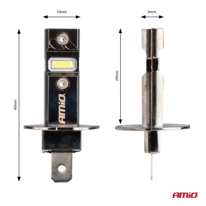 ΛΑΜΠΕΣ LED H3 12V 60W 6.000K 5.600lm +400% LED CAN-BUS HYBRID SERIES AMIO - 2 ΤΕΜ. - Amio - 04113/AM ΛΑΜΠΕΣ LED H3 12V 60W 6.000K 5.600lm +400% LED CAN-BUS HYBRID SERIES AMIO - 2 ΤΕΜ. - Amio - 04113/AM