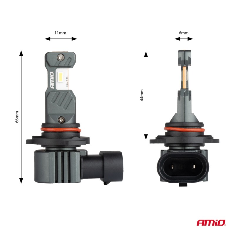 ΛΑΜΠΕΣ LED HΒ3 9005 / HIR1 / H10 12V 60W 6.000K 5.600lm +400% LED CAN-BUS HYBRID SERIES AMIO - 2 ΤΕΜ. - Amio - 04117/AM ΛΑΜΠΕΣ LED HΒ3 9005 / HIR1 / H10 12V 60W 6.000K 5.600lm +400% LED CAN-BUS HYBRID SERIES AMIO - 2 ΤΕΜ. - Amio - 04117/AM
