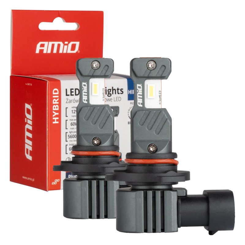 ΛΑΜΠΕΣ LED HIR2 12V 60W 6.000K 5.600lm +400% LED CAN-BUS HYBRID SERIES AMIO - 2 ΤΕΜ. - Amio - 04119/AM ΛΑΜΠΕΣ LED HIR2 12V 60W 6.000K 5.600lm +400% LED CAN-BUS HYBRID SERIES AMIO - 2 ΤΕΜ. - Amio - 04119/AM