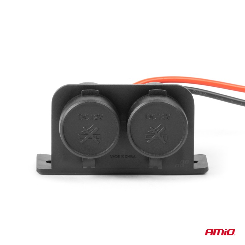 ΠΡΙΖΑ ΜΕ ΔΙΠΛΗ ΥΠΟΔΟΧΗ ΓΙΑ ΦΙΣ ΑΝΑΠΤΗΡΑ 12/24V AMIO - 1 τεμ. - Amio - 04130/AM ΠΡΙΖΑ ΜΕ ΔΙΠΛΗ ΥΠΟΔΟΧΗ ΓΙΑ ΦΙΣ ΑΝΑΠΤΗΡΑ 12/24V AMIO - 1 τεμ. - Amio - 04130/AM