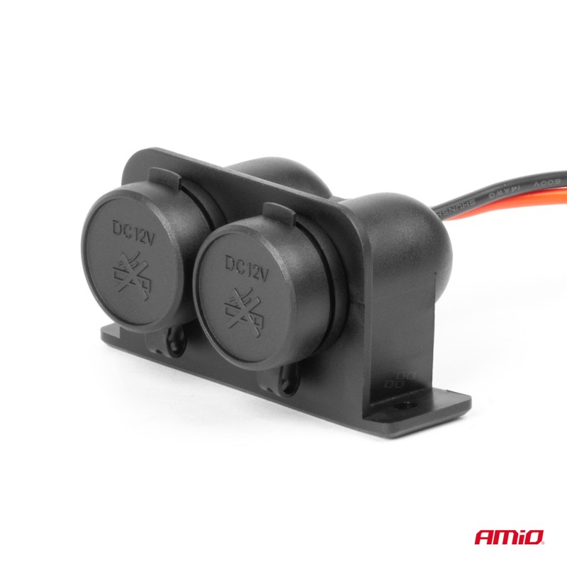 ΠΡΙΖΑ ΜΕ ΔΙΠΛΗ ΥΠΟΔΟΧΗ ΓΙΑ ΦΙΣ ΑΝΑΠΤΗΡΑ 12/24V AMIO - 1 τεμ. - Amio - 04130/AM ΠΡΙΖΑ ΜΕ ΔΙΠΛΗ ΥΠΟΔΟΧΗ ΓΙΑ ΦΙΣ ΑΝΑΠΤΗΡΑ 12/24V AMIO - 1 τεμ. - Amio - 04130/AM