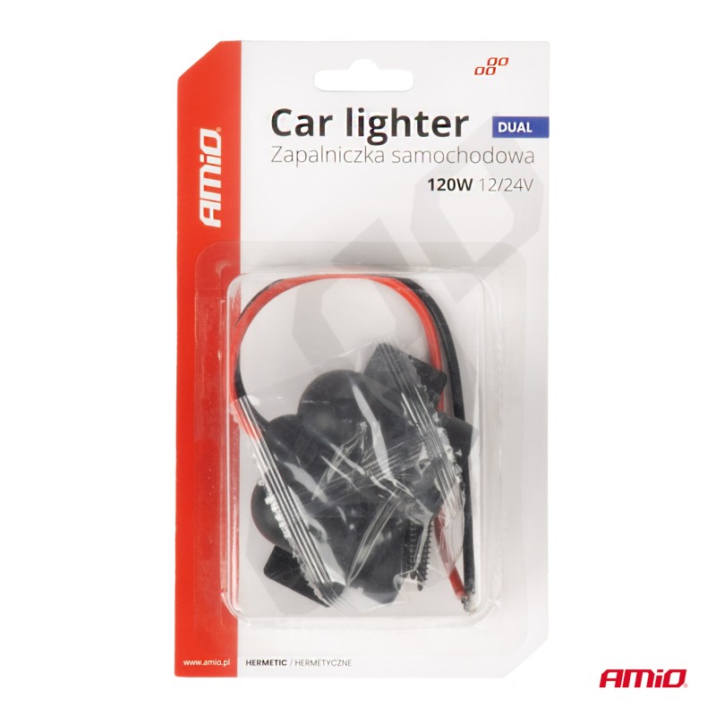 ΠΡΙΖΑ ΜΕ ΔΙΠΛΗ ΥΠΟΔΟΧΗ ΓΙΑ ΦΙΣ ΑΝΑΠΤΗΡΑ 12/24V AMIO - 1 τεμ. - Amio - 04130/AM ΠΡΙΖΑ ΜΕ ΔΙΠΛΗ ΥΠΟΔΟΧΗ ΓΙΑ ΦΙΣ ΑΝΑΠΤΗΡΑ 12/24V AMIO - 1 τεμ. - Amio - 04130/AM