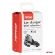 ΦΟΡΤΙΣΤΗΣ ΑΝΑΠΤΗΡΑ ΜΕ 2 ΘΥΡΕΣ USB-C+USB-A QUICK CHARGE 3.0 30W ΜΕ ΒΟΛΤΟΜΕΤΡΟ ΜΑΥΡΟ AMIO - 1 Τεμ. - Amio - 04178/AM