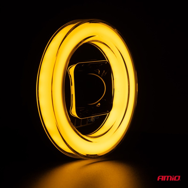 ΠΡΟΒΟΛΕΑΣ ΕΡΓΑΣΙΑΣ ΣΤΡΟΓΓΥΛΟΣ LED 45W 9-36V 8.000lm 6.500K AWL58 AMIO - 1 ΤΕΜ. - Amio - 04199/AM