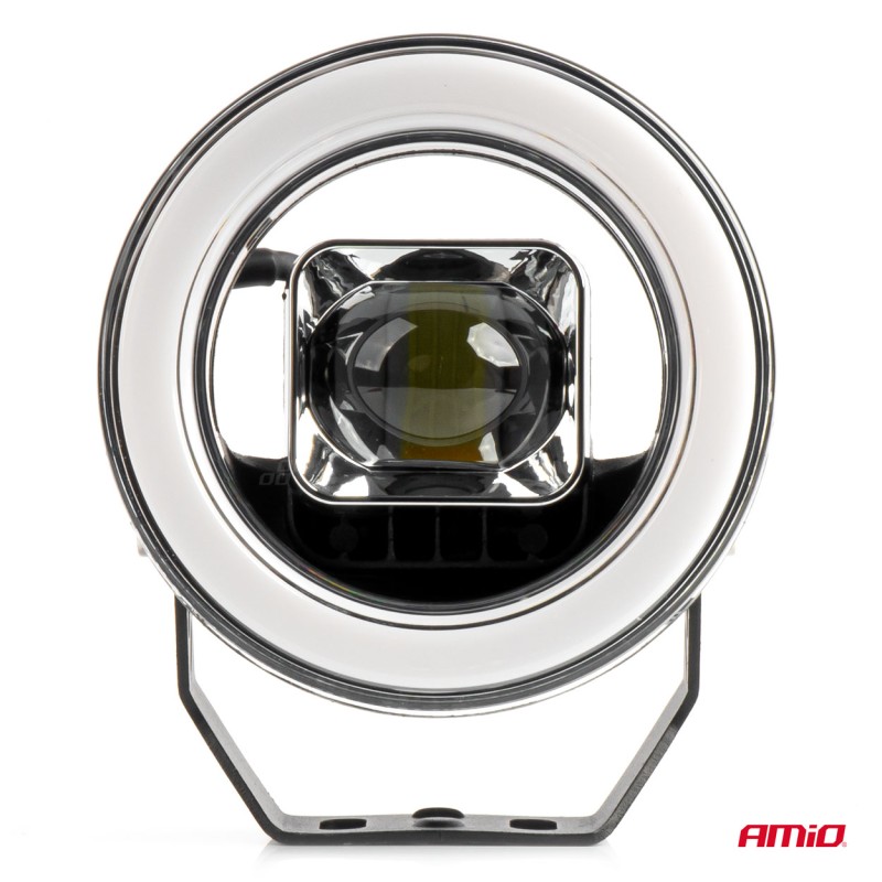 ΠΡΟΒΟΛΕΑΣ ΕΡΓΑΣΙΑΣ ΣΤΡΟΓΓΥΛΟΣ LED 45W 9-36V 8.000lm 6.500K AWL58 AMIO - 1 ΤΕΜ. - Amio - 04199/AM