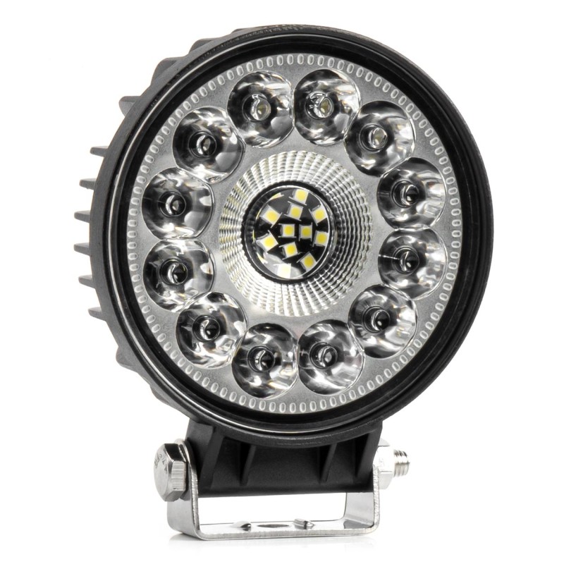 ΠΡΟΒΟΛΕΑΣ ΕΡΓΑΣΙΑΣ ΣΤΡΟΓΓΥΛΟΣ LED 96W 9-36V 9.600lm 6.500K AWL62 AMIO - 1 ΤΕΜ. - Amio - 04203/AM