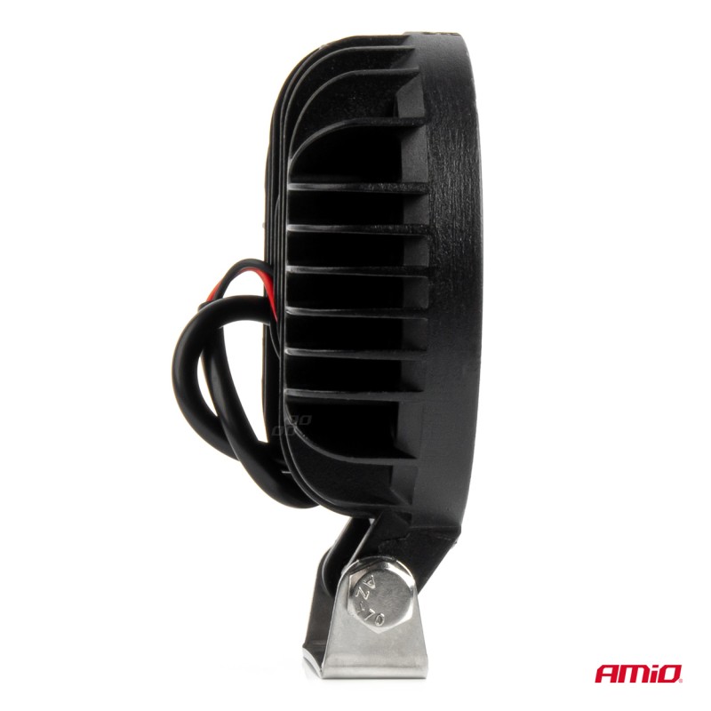 ΠΡΟΒΟΛΕΑΣ ΕΡΓΑΣΙΑΣ ΣΤΡΟΓΓΥΛΟΣ LED 96W 9-36V 9.600lm 6.500K AWL62 AMIO - 1 ΤΕΜ. - Amio - 04203/AM