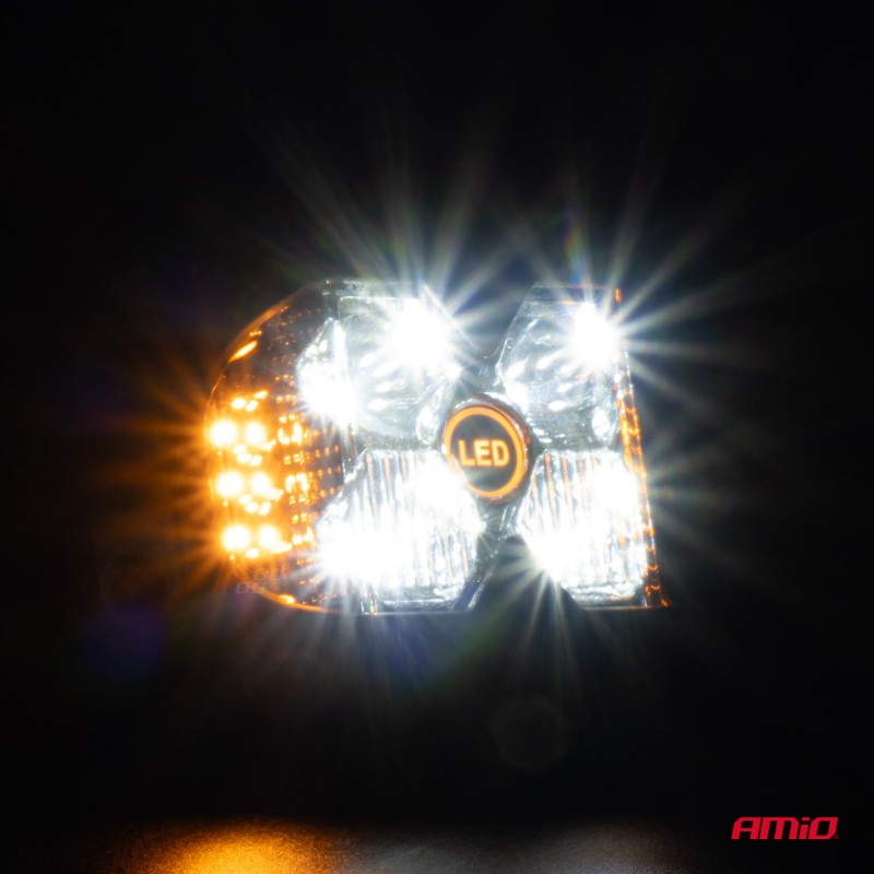 ΠΡΟΒΟΛΕΑΣ ΕΡΓΑΣΙΑΣ ΤΕΤΡΑΓΩΝΟΣ LED 60W 9-36V 6.000lm 6.500K AWL66 AMIO - 1 ΤΕΜ. - Amio - 04207/AM