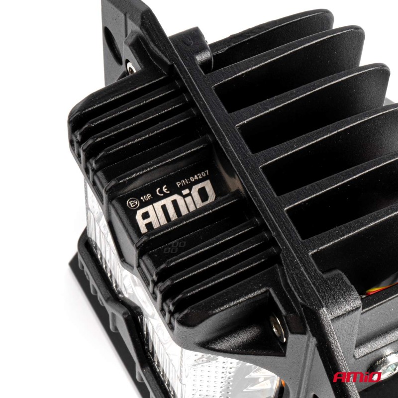 ΠΡΟΒΟΛΕΑΣ ΕΡΓΑΣΙΑΣ ΤΕΤΡΑΓΩΝΟΣ LED 60W 9-36V 6.000lm 6.500K AWL66 AMIO - 1 ΤΕΜ. - Amio - 04207/AM