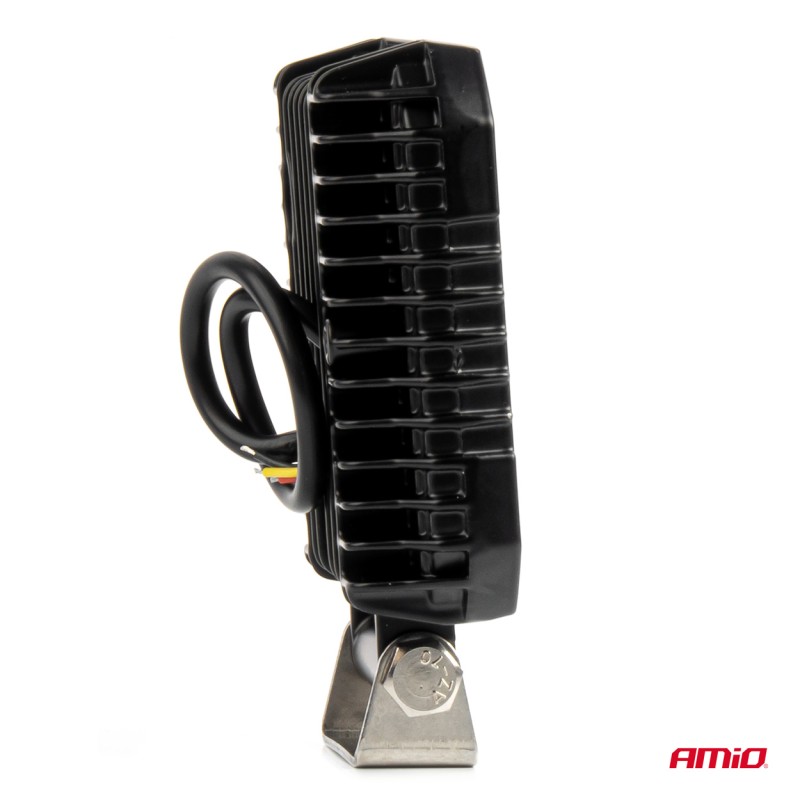 ΠΡΟΒΟΛΕΑΣ ΕΡΓΑΣΙΑΣ ΤΕΤΡΑΓΩΝΟΣ LED 54W 9-36V 10.000lm 6.500K 110x110x38mm AWL68 AMIO - 1 ΤΕΜ. - Amio - 04209/AM