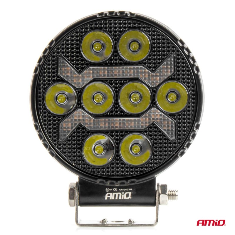 ΠΡΟΒΟΛΕΑΣ ΕΡΓΑΣΙΑΣ ΣΤΡΟΓΓΥΛΟΣ LED 54W 9-36V 10.000lm 6.500K AWL69 AMIO - 1 ΤΕΜ. - Amio - 04210/AM ΠΡΟΒΟΛΕΑΣ ΕΡΓΑΣΙΑΣ ΣΤΡΟΓΓΥΛΟΣ LED 54W 9-36V 10.000lm 6.500K AWL69 AMIO - 1 ΤΕΜ. - Amio - 04210/AM