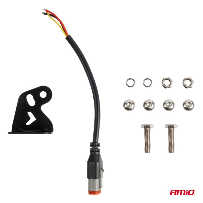 ΠΡΟΒΟΛΕΑΣ ΕΡΓΑΣΙΑΣ 9-36V 60W 6.500K 8.000lm 305x78x76mm ΜΠΑΡΑ LED AWL70 AMIO - 1 ΤΕΜ. - Amio - 04211/AM