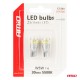 ΛΑΜΠΑΚΙΑ T10 W5W 12V/24V LED CAN-BUS 30xSMD 2016 ΛΕΥΚΟ 5500K ΑΜΙΟ - 2 ΤΕΜ. - Amio - 04233/AM