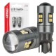 ΛΑΜΠΑΚΙΑ T10 W5W 12V/24V LED CAN-BUS 16xSMD 2016 ΛΕΥΚΟ ΦΩΣ 5.500K (ΣΕ ΧΡΩΜΑ ΧΡΩΜΙΟΥ) AMIO -  2 ΤΕΜ. - Amio - 04234/AM
