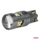 ΛΑΜΠΑΚΙΑ T10 W5W 12V/24V LED CAN-BUS 16xSMD 2016 ΛΕΥΚΟ ΦΩΣ 5.500K (ΣΕ ΧΡΩΜΑ ΧΡΩΜΙΟΥ) AMIO -  2 ΤΕΜ. - Amio - 04234/AM