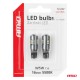 ΛΑΜΠΑΚΙΑ T10 W5W 12V/24V LED CAN-BUS 16xSMD 2016 ΛΕΥΚΟ ΦΩΣ 5.500K (ΣΕ ΧΡΩΜΑ ΧΡΩΜΙΟΥ) AMIO -  2 ΤΕΜ. - Amio - 04234/AM