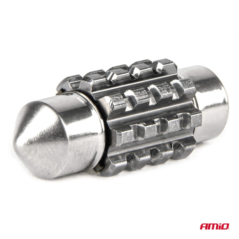 ΛΑΜΠΑΚΙΑ ΠΛΑΦΟΝΙΕΡΑΣ 31mm 12/24V C5W 5500K 12xSMD 2016 CAN-BUS FESTOON (ΛΕΥΚΟ) ΑΜΙΟ - 2 ΤΕΜ. - Amio - 04235/AM ΛΑΜΠΑΚΙΑ ΠΛΑΦΟΝΙΕΡΑΣ 31mm 12/24V C5W 5500K 12xSMD 2016 CAN-BUS FESTOON (ΛΕΥΚΟ) ΑΜΙΟ - 2 ΤΕΜ. - Amio - 04235/AM