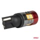 ΛΑΜΠΑΚΙΑ LED T10 W5W 12V/24V LED CAN-BUS 9xSMD 3030 ΛΕΥΚΟ ΦΩΣ 5.500K (ΣΕ ΧΡΩΜΑ ΚΟΚΚΙΝΟ-ΜΑΥΡΟ) AMIO - 2 ΤΕΜ. - Amio - 04242/AM