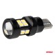 ΛΑΜΠΑΚΙΑ LED T15 W16W 12V/24V LED CAN-BUS 15xSMD 2835 ΛΕΥΚΟ ΦΩΣ 5.500K (ΣΕ ΧΡΩΜΑ ΜΑΥΡΟ) AMIO - 2 ΤΕΜ. - Amio - 04245/AM