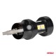 ΛΑΜΠΑΚΙΑ LED T15 W16W 12V/24V LED CAN-BUS 15xSMD 2835 ΛΕΥΚΟ ΦΩΣ 5.500K (ΣΕ ΧΡΩΜΑ ΜΑΥΡΟ) AMIO - 2 ΤΕΜ. - Amio - 04245/AM