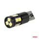 ΛΑΜΠΑΚΙΑ T10 W5W 12V/24V LED CAN-BUS 13xSMD 3030 ΛΕΥΚΟ 5500K ΑΜΙΟ - 2 ΤΕΜ. - Amio - 04259/AM