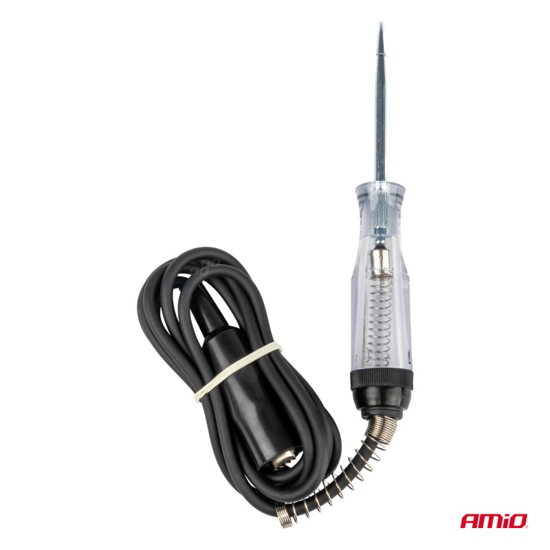 ΔΟΚΙΜΑΣΤΙΚΟ ΚΑΤΣΑΒΙΔΙ 6/24V (ΑΚΙΔΑ) HEAVY DUTY ΜΕ ΚΑΛΩΔΙΟ ΚΑΙ ΚΡΟΚΟΔΕΙΛΑΚΙ  - 1 ΤΕΜ. - Amio - 04273/AM