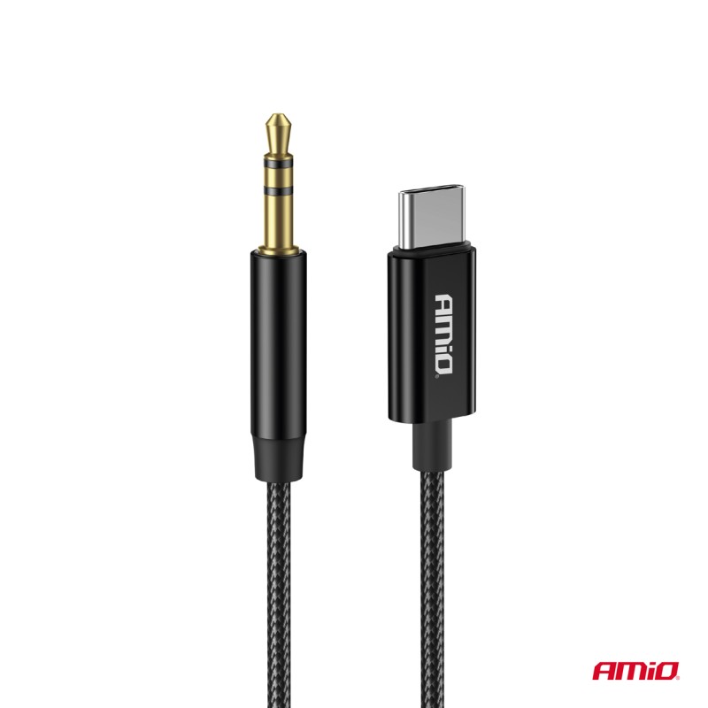 ΚΑΛΩΔΙΟ ΣΥΝΔΕΣΗΣ ΑΝΤΑΠΤΟΡΑΣ ΑΠΟ USB-C ΣΕ AUX MINI JACK 3.5mm 1m AMIO - 1 Τεμ. - Amio - 04294/AM ΚΑΛΩΔΙΟ ΣΥΝΔΕΣΗΣ ΑΝΤΑΠΤΟΡΑΣ ΑΠΟ USB-C ΣΕ AUX MINI JACK 3.5mm 1m AMIO - 1 Τεμ. - Amio - 04294/AM