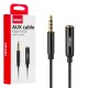 ΚΑΛΩΔΙΟ ΣΥΝΔΕΣΗΣ AUX MINI JACK ΑΠΟ ΑΡΣΕΝΙΚΟ 3.5mm ΣΕ ΘΗΛΥΚΟ 3.5mm 2m AMIO - 1 Τεμ. - Amio - 04296/AM ΚΑΛΩΔΙΟ ΣΥΝΔΕΣΗΣ AUX MINI JACK ΑΠΟ ΑΡΣΕΝΙΚΟ 3.5mm ΣΕ ΘΗΛΥΚΟ 3.5mm 2m AMIO - 1 Τεμ. - Amio - 04296/AM