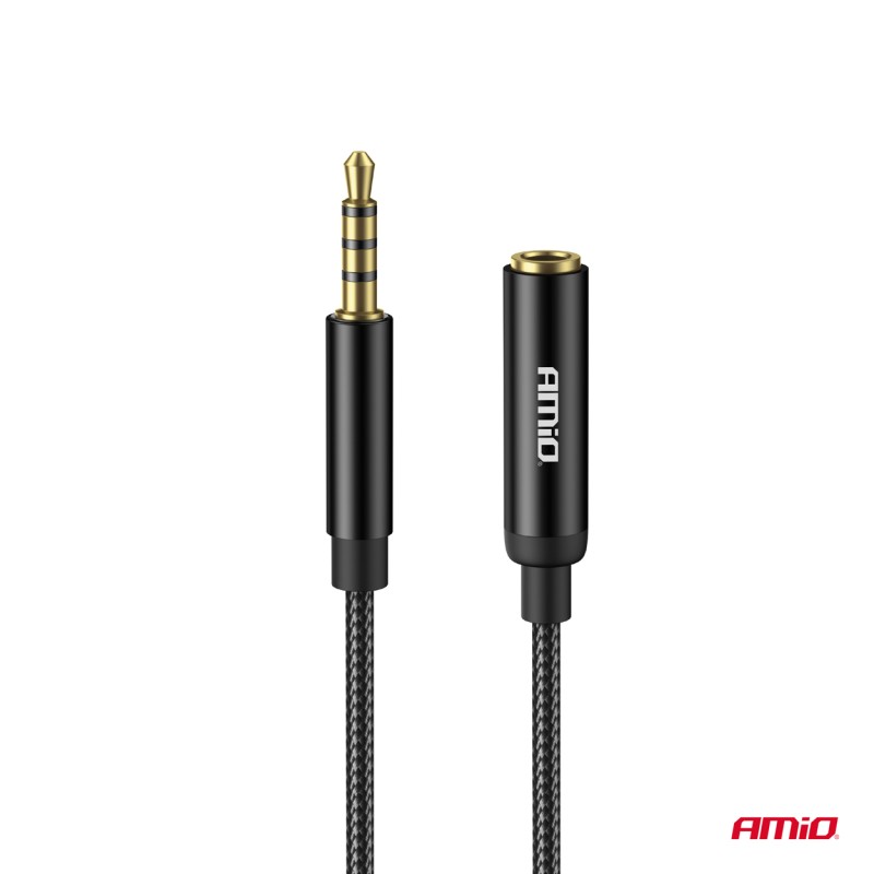 ΚΑΛΩΔΙΟ ΣΥΝΔΕΣΗΣ AUX MINI JACK ΑΠΟ ΑΡΣΕΝΙΚΟ 3.5mm ΣΕ ΘΗΛΥΚΟ 3.5mm 2m AMIO - 1 Τεμ. - Amio - 04296/AM ΚΑΛΩΔΙΟ ΣΥΝΔΕΣΗΣ AUX MINI JACK ΑΠΟ ΑΡΣΕΝΙΚΟ 3.5mm ΣΕ ΘΗΛΥΚΟ 3.5mm 2m AMIO - 1 Τεμ. - Amio - 04296/AM