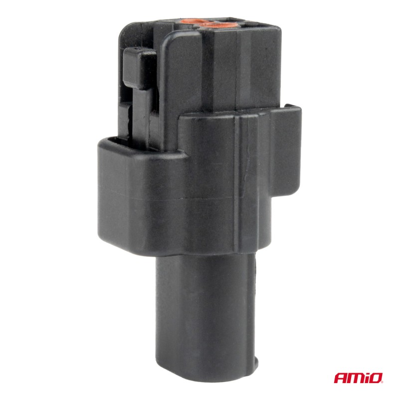 ΦΙΣΑ ΣΥΝΔΕΣΗΣ ΜΕ ΥΠΟΔΟΧΗ 2 PIN Φ2,2mm ΑΔΙΑΒΡΟΧΗ AMIO - 1 τεμ. - Amio - 04346/AM