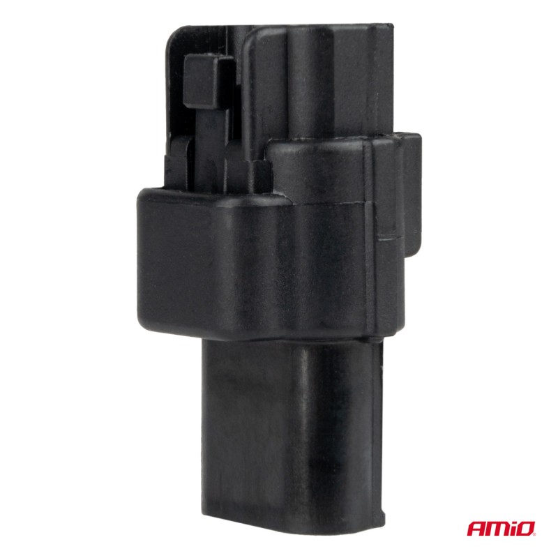 ΦΙΣΑ ΣΥΝΔΕΣΗΣ ΜΕ ΥΠΟΔΟΧΗ 3 PIN Φ2,2mm ΑΔΙΑΒΡΟΧΗ AMIO - 1 τεμ. - Amio - 04347/AM