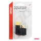 ΦΙΣΑ ΣΥΝΔΕΣΗΣ ΜΕ ΥΠΟΔΟΧΗ 4 PIN Φ2,2mm ΑΔΙΑΒΡΟΧΗ AMIO - 1 τεμ. - Amio - 04348/AM