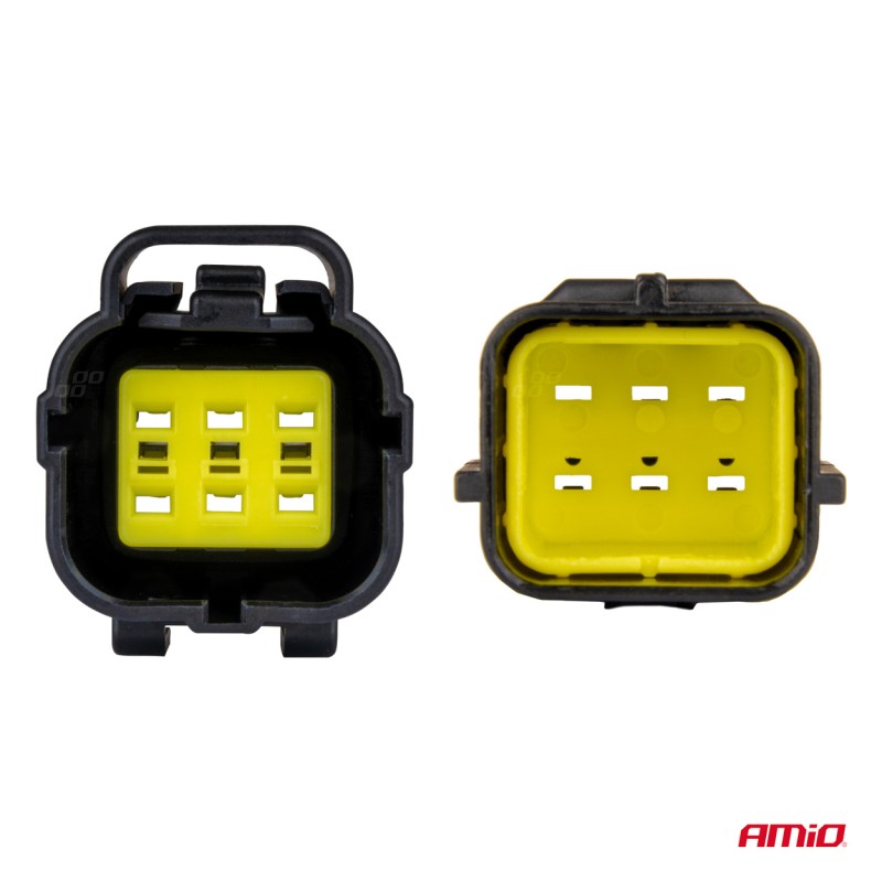 ΦΙΣΑ ΣΥΝΔΕΣΗΣ ΜΕ ΥΠΟΔΟΧΗ 6 PIN Φ2,2mm ΑΔΙΑΒΡΟΧΗ AMIO - 1 τεμ. - Amio - 04349/AM ΦΙΣΑ ΣΥΝΔΕΣΗΣ ΜΕ ΥΠΟΔΟΧΗ 6 PIN Φ2,2mm ΑΔΙΑΒΡΟΧΗ AMIO - 1 τεμ. - Amio - 04349/AM