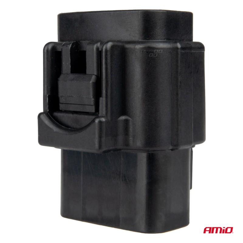 ΦΙΣΑ ΣΥΝΔΕΣΗΣ ΜΕ ΥΠΟΔΟΧΗ 10 PIN Φ2,2mm ΑΔΙΑΒΡΟΧΗ AMIO - 1 τεμ. - Amio - 04351/AM