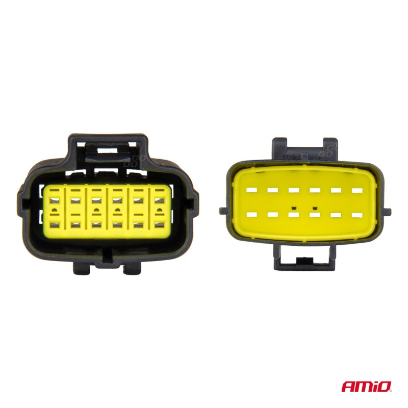 ΦΙΣΑ ΣΥΝΔΕΣΗΣ ΜΕ ΥΠΟΔΟΧΗ 12 PIN Φ2,2mm ΑΔΙΑΒΡΟΧΗ AMIO - 1 τεμ. - Amio - 04352/AM ΦΙΣΑ ΣΥΝΔΕΣΗΣ ΜΕ ΥΠΟΔΟΧΗ 12 PIN Φ2,2mm ΑΔΙΑΒΡΟΧΗ AMIO - 1 τεμ. - Amio - 04352/AM