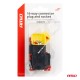 ΦΙΣΑ ΣΥΝΔΕΣΗΣ ΜΕ ΥΠΟΔΟΧΗ 16 PIN Φ2,2mm ΑΔΙΑΒΡΟΧΗ AMIO - 1 τεμ. - Amio - 04353/AM