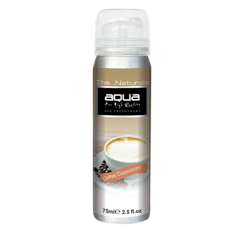ΑΡΩΜΑΤΙΚΟ ΑΥΤΟΚΙΝΗΤΟΥ ΣΕ ΣΠΡΕΙ (SPRAY) ΜΕ ΑΡΩΜΑ ΚΑΠΟΥΤΣΙΝΟ (CAPPUCCINO) FLAVORS SERIES 75ml AQUA - 1 TEM. - Aqua - 10-124/AQ ΑΡΩΜΑΤΙΚΟ ΑΥΤΟΚΙΝΗΤΟΥ ΣΕ ΣΠΡΕΙ (SPRAY) ΜΕ ΑΡΩΜΑ ΚΑΠΟΥΤΣΙΝΟ (CAPPUCCINO) FLAVORS SERIES 75ml AQUA - 1 TEM. - Aqua - 10-124/AQ