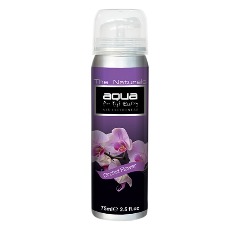 ΑΡΩΜΑΤΙΚΟ ΑΥΤΟΚΙΝΗΤΟΥ ΣΕ ΣΠΡΕΙ (SPRAY) ΜΕ ΑΡΩΜΑ ΟΡΧΙΔΕΑ (ORCHID FLOWER) FLOWERS SERIES 75ml AQUA - 1 TEM. - Aqua - 10-129/AQ ΑΡΩΜΑΤΙΚΟ ΑΥΤΟΚΙΝΗΤΟΥ ΣΕ ΣΠΡΕΙ (SPRAY) ΜΕ ΑΡΩΜΑ ΟΡΧΙΔΕΑ (ORCHID FLOWER) FLOWERS SERIES 75ml AQUA - 1 TEM. - Aqua - 10-129/AQ