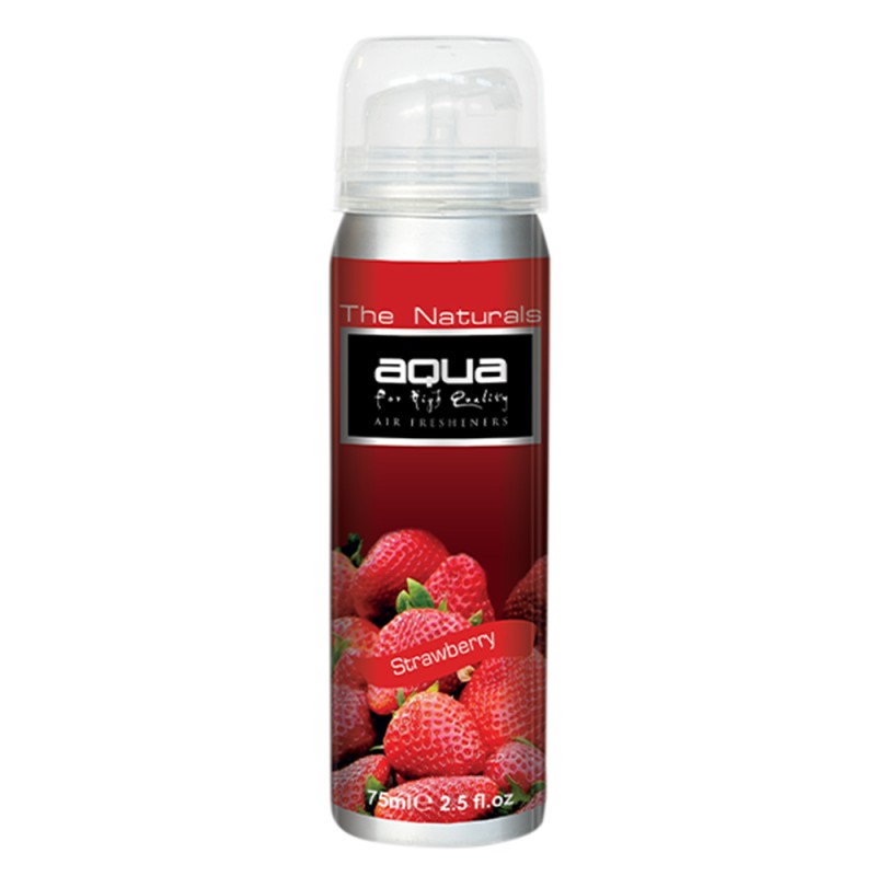 ΑΡΩΜΑΤΙΚΟ ΑΥΤΟΚΙΝΗΤΟΥ ΣΕ ΣΠΡΕΙ (SPRAY) ΜΕ ΑΡΩΜΑ ΦΡΑΟΥΛΑ (STRAWBERRY) FRUITS SERIES 75ml AQUA - 1 TEM. - Aqua - 10-209/AQ ΑΡΩΜΑΤΙΚΟ ΑΥΤΟΚΙΝΗΤΟΥ ΣΕ ΣΠΡΕΙ (SPRAY) ΜΕ ΑΡΩΜΑ ΦΡΑΟΥΛΑ (STRAWBERRY) FRUITS SERIES 75ml AQUA - 1 TEM. - Aqua - 10-209/AQ