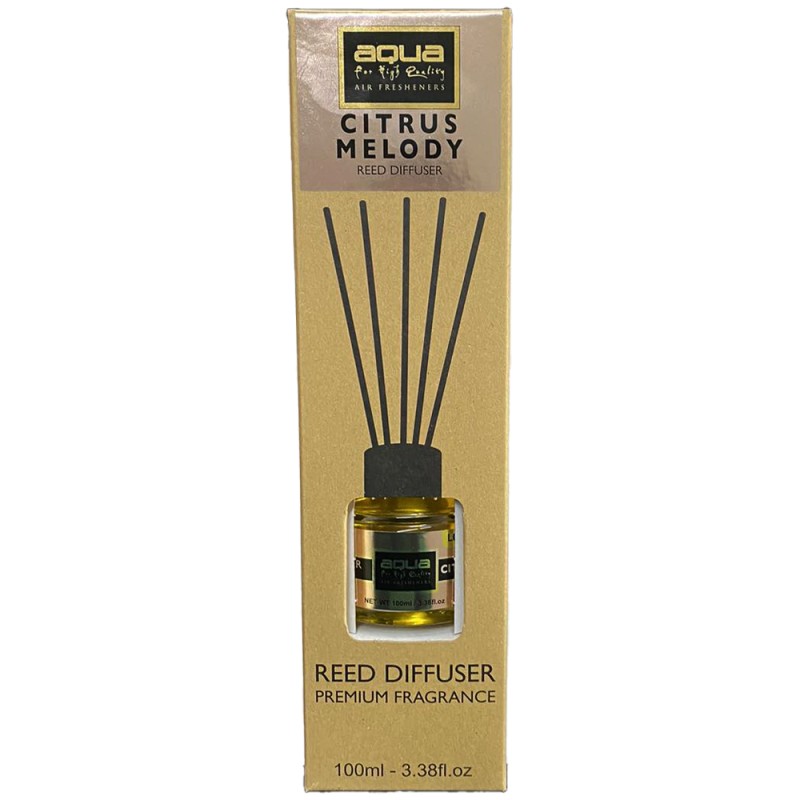 Αρωματικό Χώρου Citrus Melody Home Reed Diffuser με 6 Στικς Aqua 100 ml - 1 τμχ - Aqua - 10-845/AQ Αρωματικό Χώρου Citrus Melody Home Reed Diffuser με 6 Στικς Aqua 100 ml - 1 τμχ - Aqua - 10-845/AQ