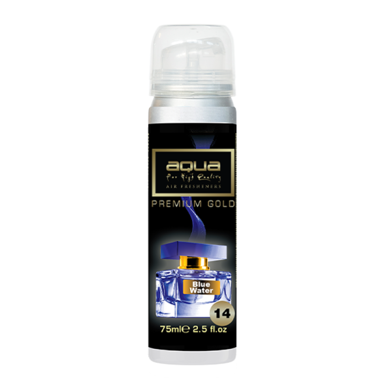 ΑΡΩΜΑΤΙΚΟ ΑΥΤΟΚΙΝΗΤΟΥ ΣΕ ΣΠΡΕΙ (SPRAY) ΜΕ ΑΡΩΜΑ BLUE WATER PREMIUM GOLD SERIES 75ml AQUA - 1 TEM. - Aqua - 10-889/AQ ΑΡΩΜΑΤΙΚΟ ΑΥΤΟΚΙΝΗΤΟΥ ΣΕ ΣΠΡΕΙ (SPRAY) ΜΕ ΑΡΩΜΑ BLUE WATER PREMIUM GOLD SERIES 75ml AQUA - 1 TEM. - Aqua - 10-889/AQ