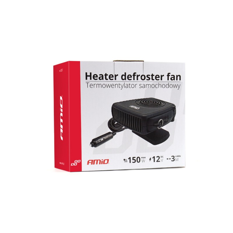 ΑΕΡΟΘΕΡΜΟ ΑΝΑΠΤΗΡΑ 12V - 150W (ΚΑΛΩΔΙΟ 150 cm) CH-04 AMIO - Amio - 02537/AM ΑΕΡΟΘΕΡΜΟ ΑΝΑΠΤΗΡΑ 12V - 150W (ΚΑΛΩΔΙΟ 150 cm) CH-04 AMIO - Amio - 02537/AM