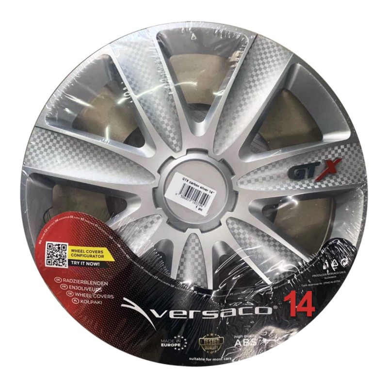 ΤΑΣΙ 14 INCH VERSACO GTX SILVER CARBON AMiO - 1 ΤΕΜ. - Amio - 10319/AM ΤΑΣΙ 14 INCH VERSACO GTX SILVER CARBON AMiO - 1 ΤΕΜ. - Amio - 10319/AM