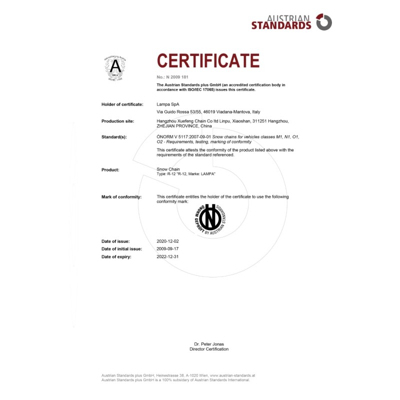 ΑΛΥΣΙΔΕΣ ΧΙΟΝΙΟΥ R12 12mm GR12 LAMPA - 2 ΤΕΜ. - Lampa - L1603.9 ΑΛΥΣΙΔΕΣ ΧΙΟΝΙΟΥ R12 12mm GR12 LAMPA - 2 ΤΕΜ. - Lampa - L1603.9