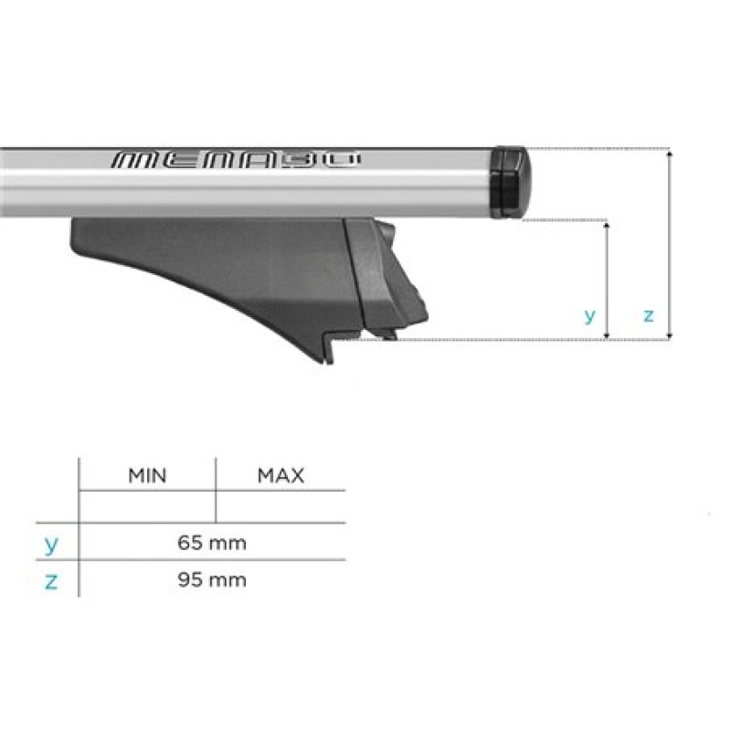 ΜΠΑΡΕΣ ΟΡΟΦΗΣ ΑΛΟΥΜΙΝΙΟΥ BLADE M SILVER 118cm ΜΕ ΑΚΡΑ ALFA HIGH ΓΙΑ FLUSH / STANDARD RAILS MENABO - 2 ΤΕΜ. - MENABO - 12920/MB ΜΠΑΡΕΣ ΟΡΟΦΗΣ ΑΛΟΥΜΙΝΙΟΥ BLADE M SILVER 118cm ΜΕ ΑΚΡΑ ALFA HIGH ΓΙΑ FLUSH / STANDARD RAILS MENABO - 2 ΤΕΜ. - MENABO - 12920/MB