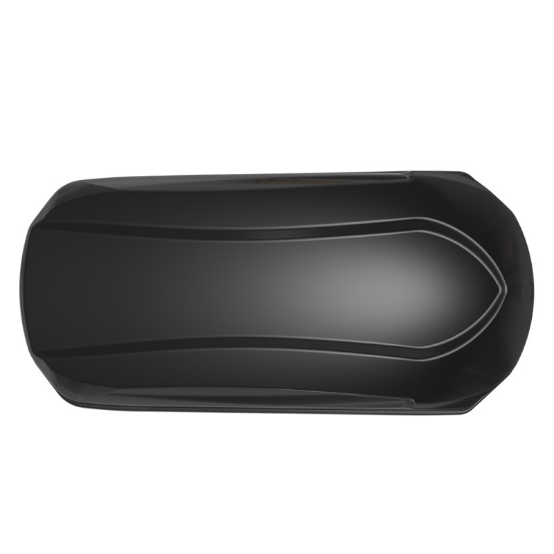 ΜΠΑΓΚΑΖΙΕΡΑ ΟΡΟΦΗΣ SATELLITE 600 DUO BLACK MΕ ΔΙΠΛΟ ΑΝΟΙΓΜΑ ΣΕ ΜΑΥΡΟ ΧΡΩΜΑ ΜΕ ΓΥΑΛΙΣΤΕΡΗ ΥΦΗ MENABO - 1 ΤΕΜ. - MENABO - 14280/MB