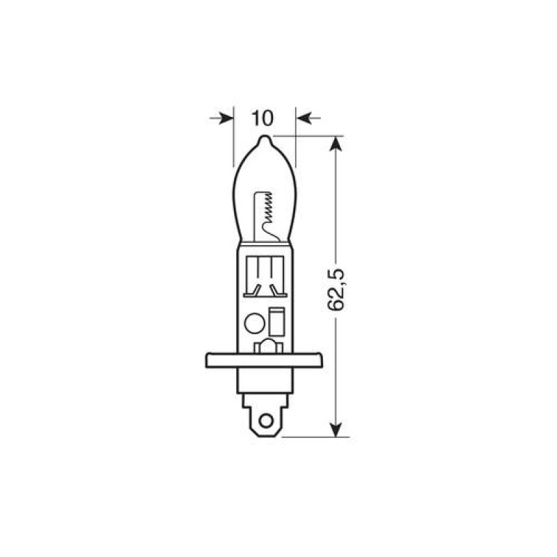 H1 55W 12V Xenium Race - Lampa - L5817.7 H1 55W 12V Xenium Race - Lampa - L5817.7