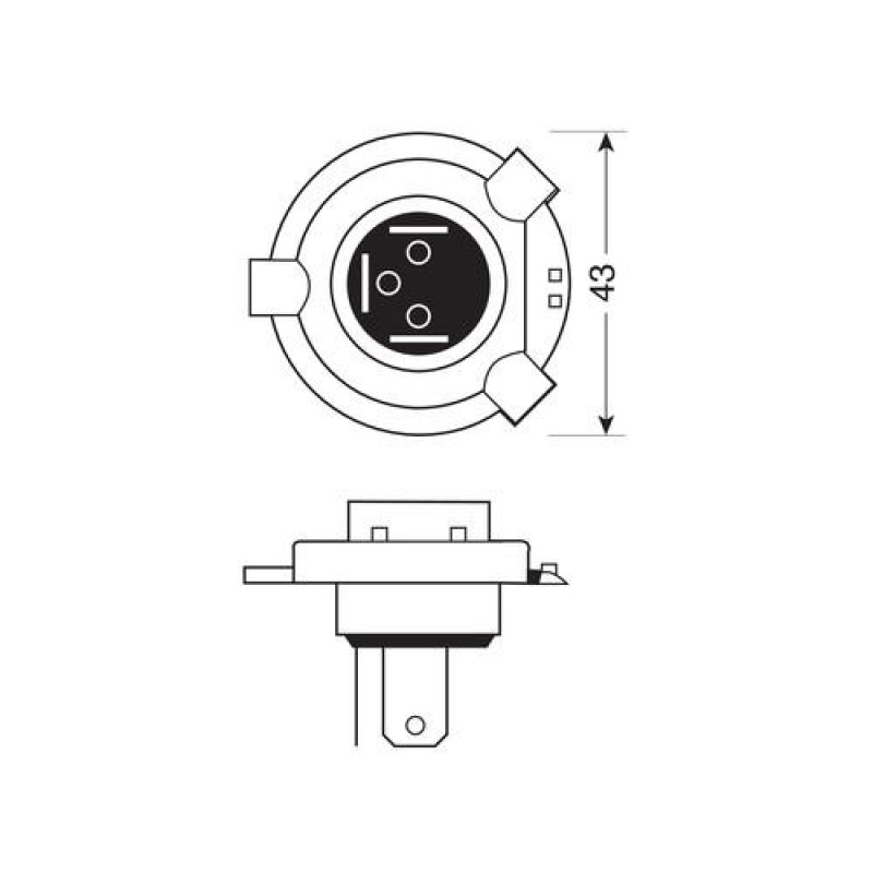 H4 60/55W Xenium Race 12V - Lampa - L5817.8 H4 60/55W Xenium Race 12V - Lampa - L5817.8