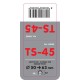 ΑΚΡΟ ΕΞΑΤΜΙΣΗΣ TS-45 50-63mm - ΛΟΞΟ 90 ΜΟΙΡΕΣ - Lampa - L6009.6 ΑΚΡΟ ΕΞΑΤΜΙΣΗΣ TS-45 50-63mm - ΛΟΞΟ 90 ΜΟΙΡΕΣ - Lampa - L6009.6